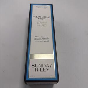 Sunday Riley Aquamarine Melt Hydrating Gel-Balm Cleanser 4.7 oz / 140ml NIB